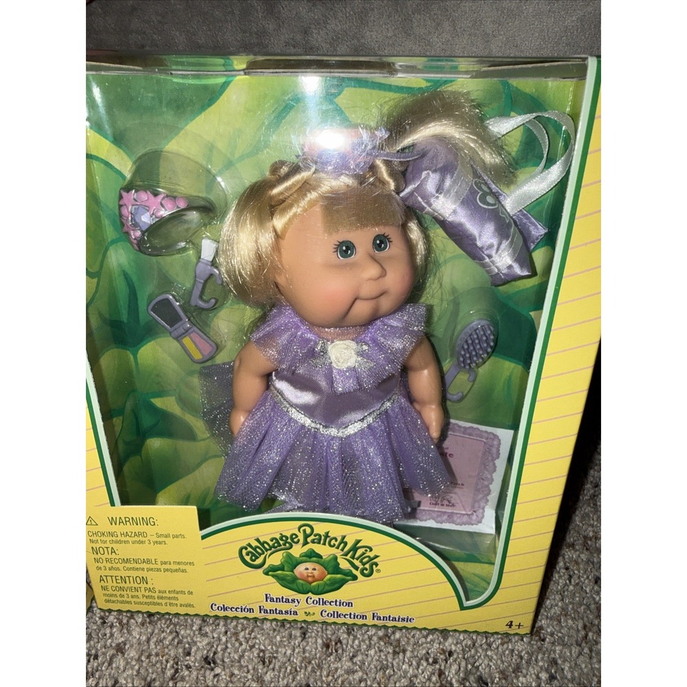 Lot 3 Vintage Cabbage Patch Kids Fantasy Collection Doll Toys R Us CPK 2005 New - Picture 7 of 8